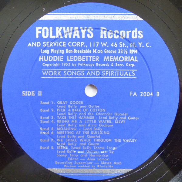 Leadbelly : Take This Hammer (10")
