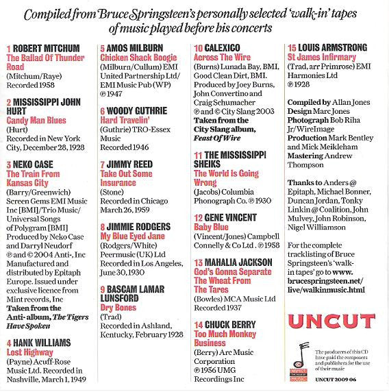 Various : Greetings From The Boss! (15 Tracks Handpicked By Bruce Springsteen) (CD, Comp, Car)