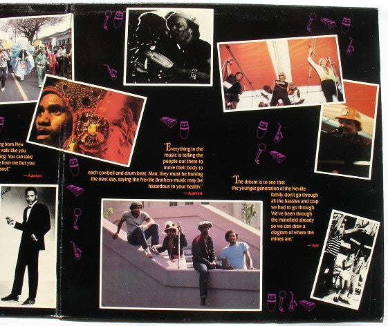 The Neville Brothers : Treacherous: A History Of The Neville Brothers (1955 -1985) (2xLP, Comp, RP)