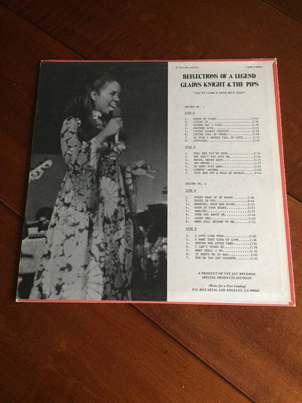 Gladys Knight And The Pips : Reflections Of A Legend (2xLP, Comp)