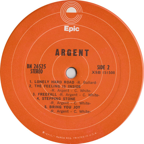 Argent : Argent (LP, Album, RE)