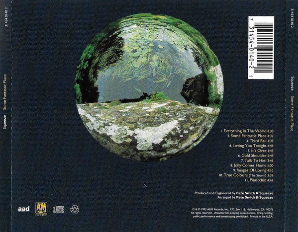 Squeeze (2) : Some Fantastic Place (CD, Album)