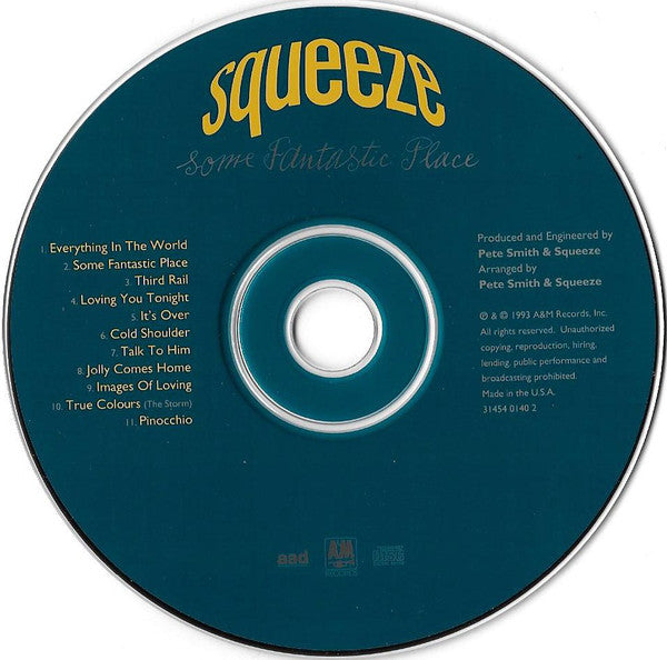 Squeeze (2) : Some Fantastic Place (CD, Album)