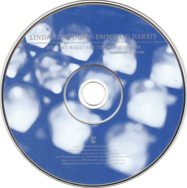 Linda Ronstadt & Emmylou Harris : Western Wall | The Tucson Sessions (CD, Album)