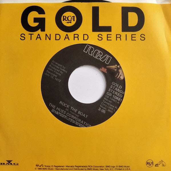 The Hues Corporation : Rock The Boat (7", Single, RE)
