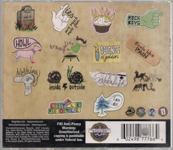 The Grates : Gravity Won't Get You High (CD, Album)