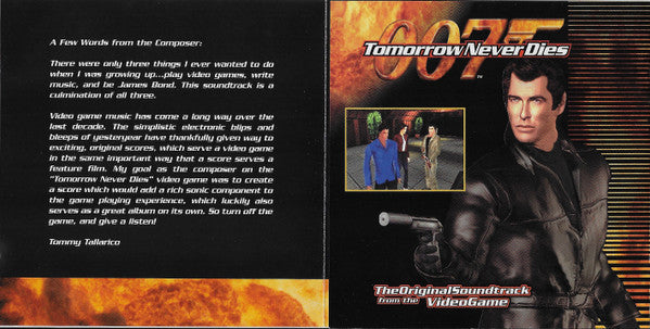 Tommy Tallarico : Tomorrow Never Dies (The Original Soundtrack From The Video Game) (CD, Album)