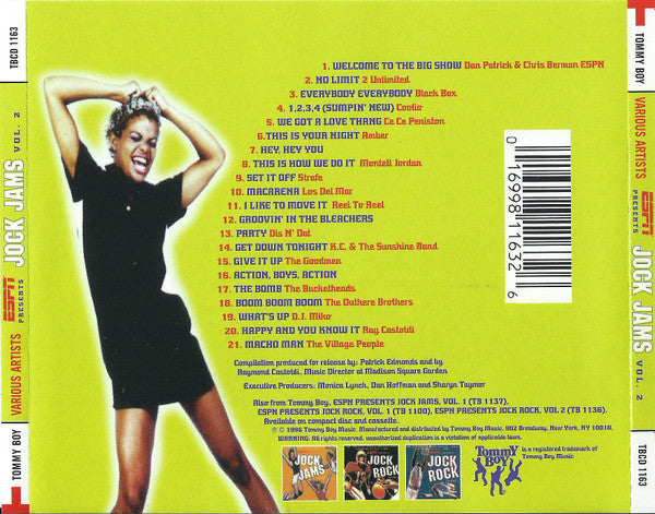 Various : ESPN Presents Jock Jams Volume 2 (CD, Comp)