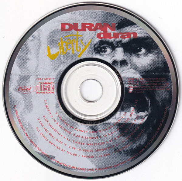 Duran Duran : Liberty (CD, Album)