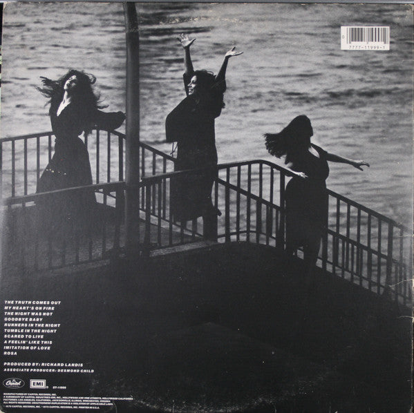 Desmond Child And Rouge : Runners In The Night (LP, Album, Los)