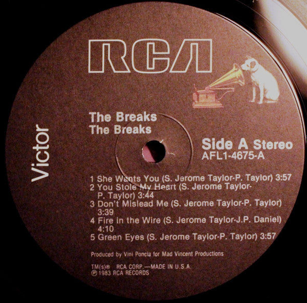 The Breaks (2) : The Breaks (LP, Album)