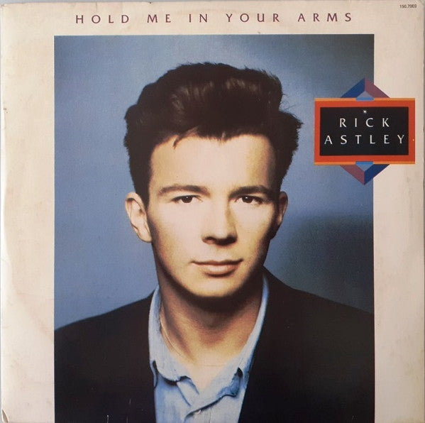 Rick Astley : Hold Me In Your Arms (LP, Album)