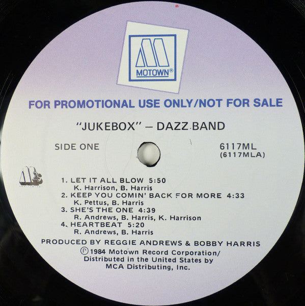 Dazz Band : Jukebox (LP, Album, Promo)