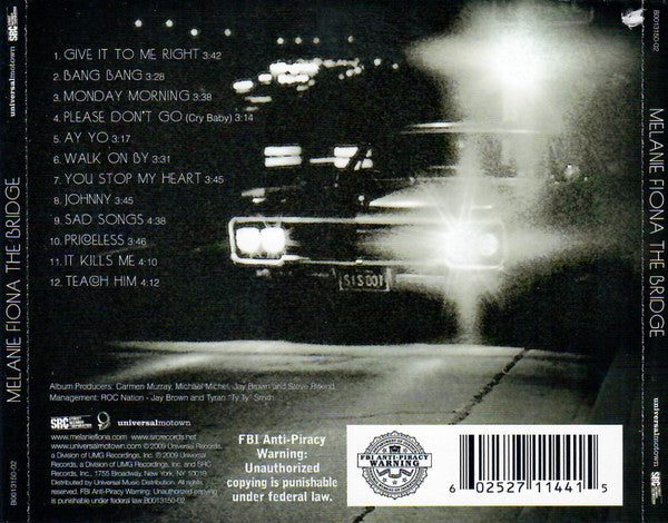 Melanie Fiona : The Bridge (CD, Album)