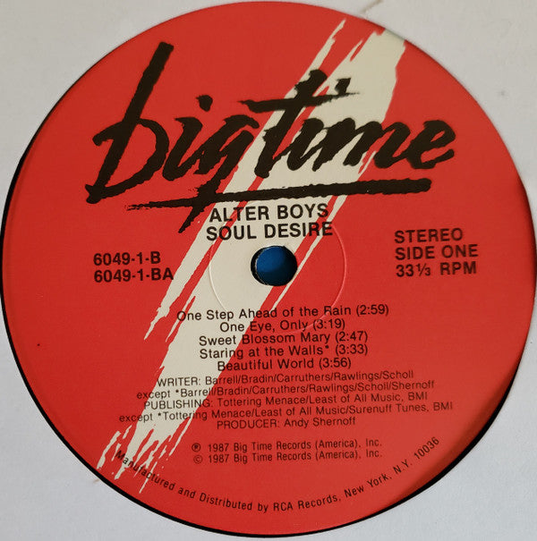 Alter Boys (2) : Soul Desire (LP, Album)