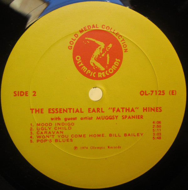 Earl Hines : The Essential Earl "Fatha" Hines (LP, Album, Quad)