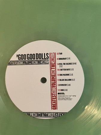 Goo Goo Dolls : Greatest Hits Volume One: The Singles (LP, Comp, Ltd, RE, Cok)