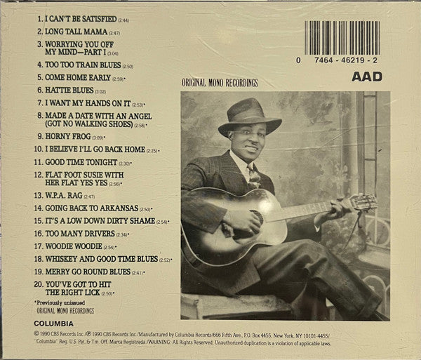 Big Bill Broonzy : Good Time Tonight (CD, Comp, Mono)