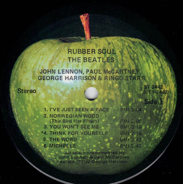 The Beatles : Rubber Soul (LP, Album, RE, Jac)