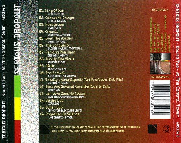 Various : Serious Dropout - Round Two - At The Control Tower (CD, Comp)