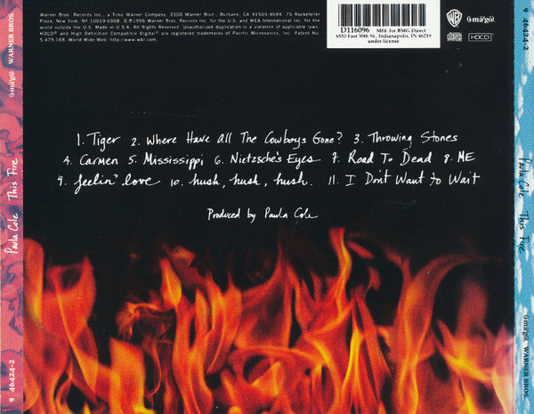 Paula Cole : This Fire (HDCD, Album, Club)