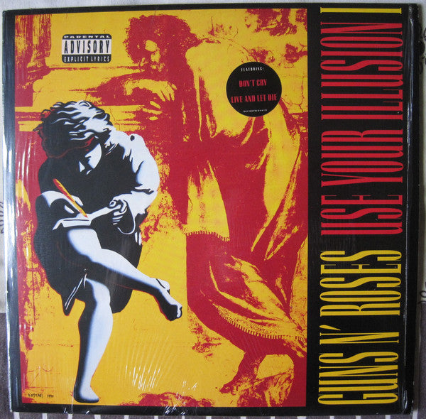 Guns N' Roses : Use Your Illusion I  (2xLP, Album, Fir)