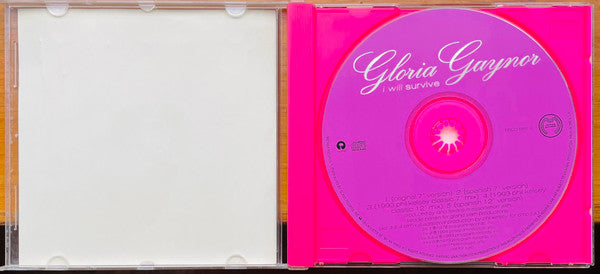Gloria Gaynor : I Will Survive (CD, Single, Promo)
