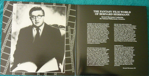 Bernard Herrmann : The Fantasy Film World Of Bernard Herrmann (LP, Ltd, RE)