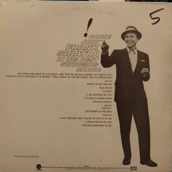 Frank Sinatra With Nelson Riddle And His Orchestra : Sinatra's Swingin' Session !!! (LP, Album, RE, Los)