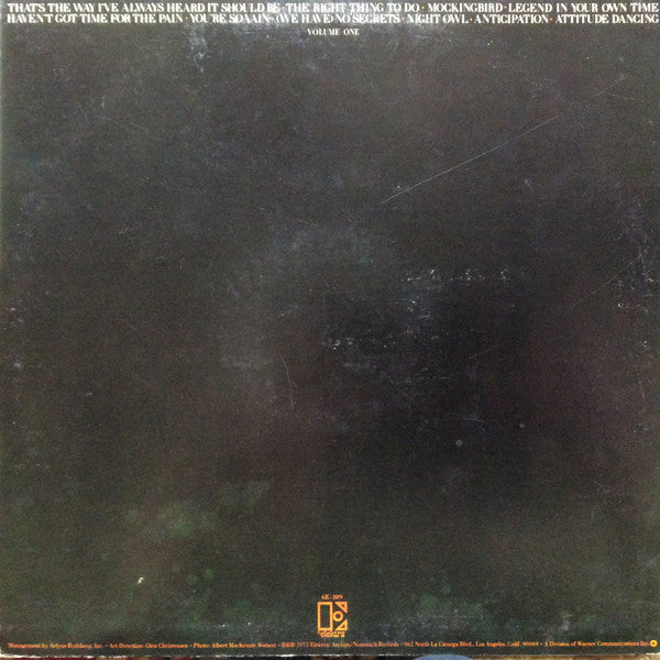 Carly Simon : The Best Of Carly Simon (LP, Comp, PRC)