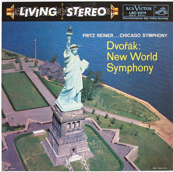 Antonín Dvořák, Fritz Reiner ... Chicago Symphony Orchestra : New World Symphony (LP, Ind)