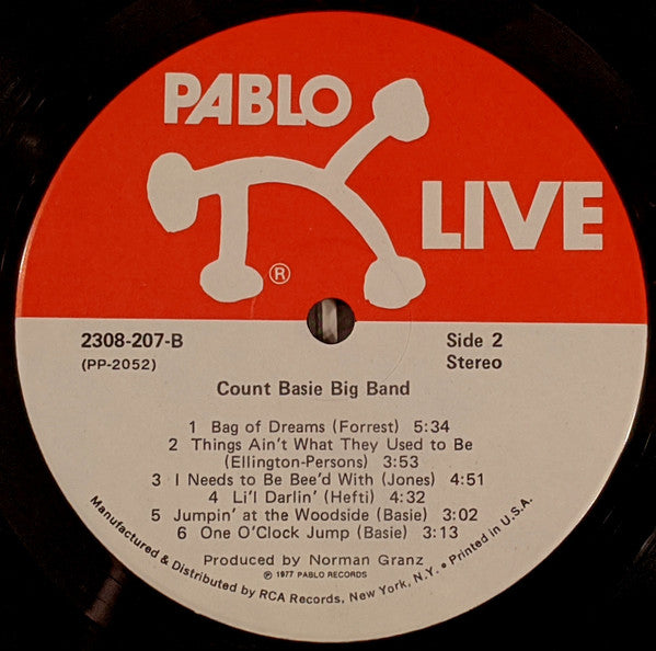 Count Basie Big Band : Montreux '77 (LP, Album)