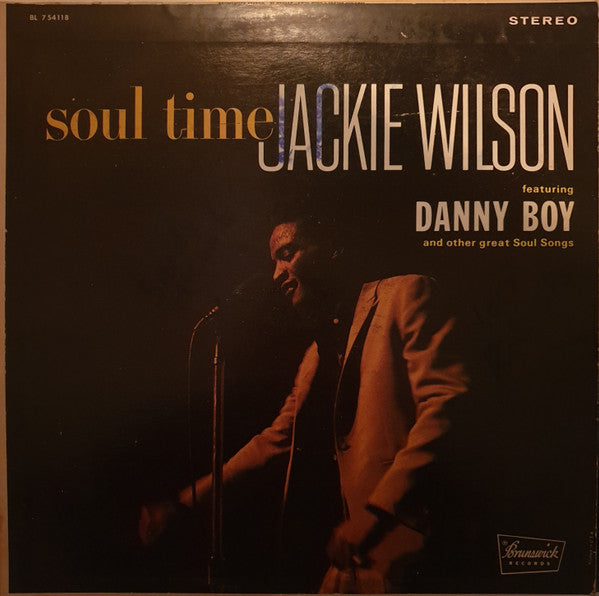 Jackie Wilson : Soul Time (LP, Album, Glo)