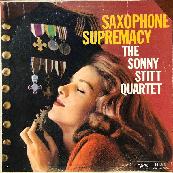 Sonny Stitt Quartet : Saxophone Supremacy (LP, Album, Mono)