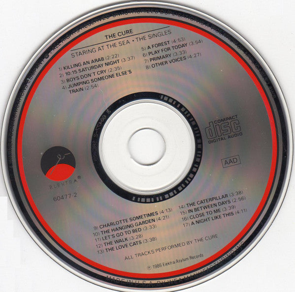 The Cure : Staring At The Sea • The Singles (CD, Comp, RE, SRC)