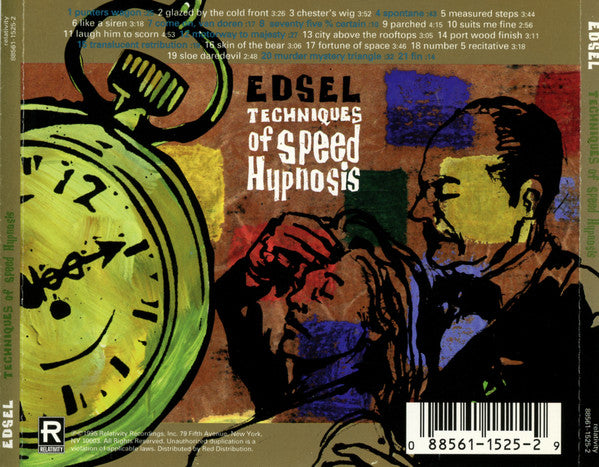 Edsel : Techniques Of Speed Hypnosis (CD, Album)