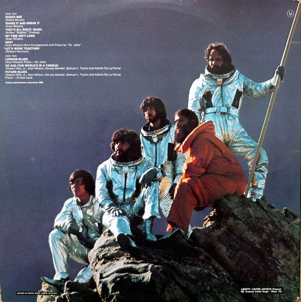 Canned Heat : Future Blues (LP, Album, Gat)