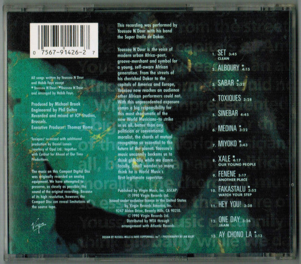 Youssou N'Dour : Set (CD, Album, Gol)