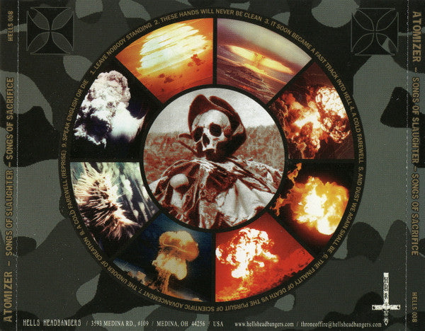 Atomizer (3) : Songs Of Slaughter - Songs Of Sacrifice (CD, EP)