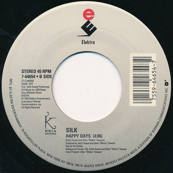Silk (4) : Freak Me (7")
