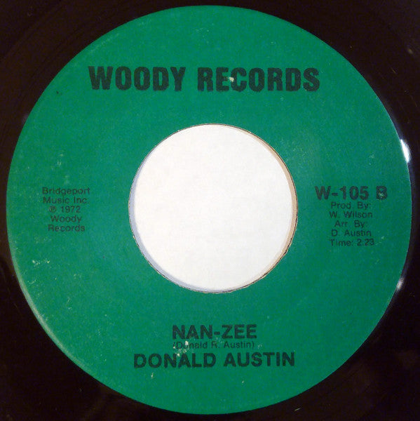 Donald Austin : Crazy Legs / Nan-Zee (7")