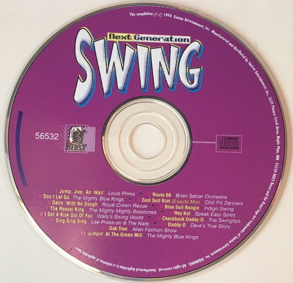 Various : Next Generation Swing (CD, Comp)