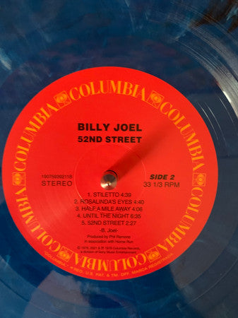 Billy Joel : 52nd Street (LP, Album, RE, Blu)