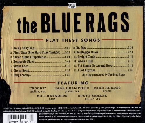 The Blue Rags : Rag-N-Roll (CD, Album)