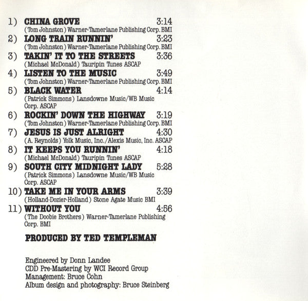 The Doobie Brothers : Best Of The Doobies (CD, Comp, Club, RE, Spe)