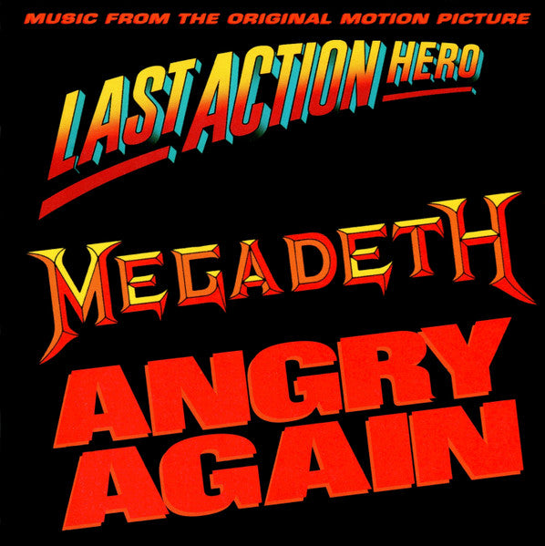 Megadeth : Angry Again (CD, Single, Promo)