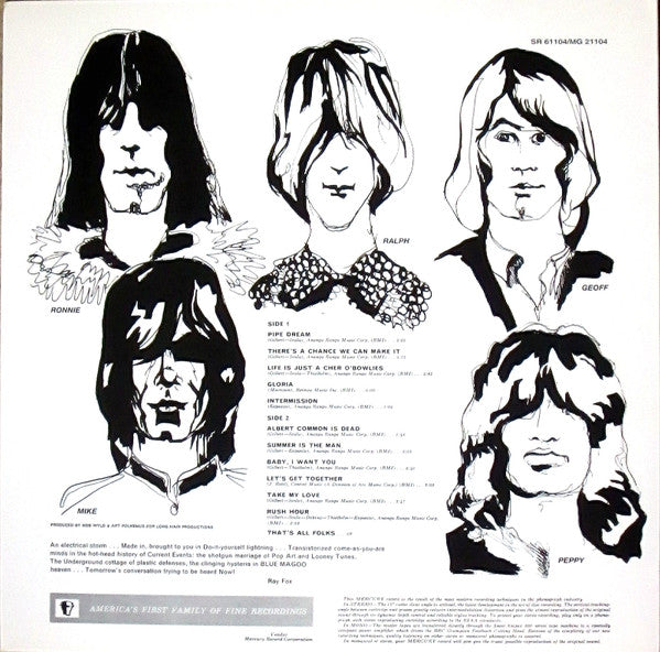 Blues Magoos : Electric Comic Book (LP, Album, RE, Rai)