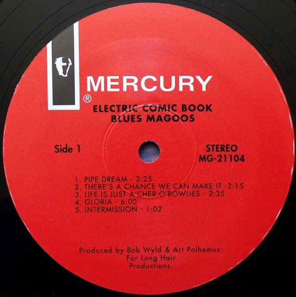 Blues Magoos : Electric Comic Book (LP, Album, RE, Rai)