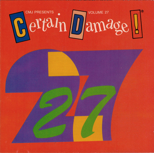 Various : CMJ Presents Certain Damage! Volume 27 (CD, Comp, Promo)