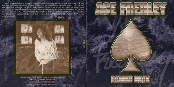 Ace Frehley : Loaded Deck (CD, Comp, RM)